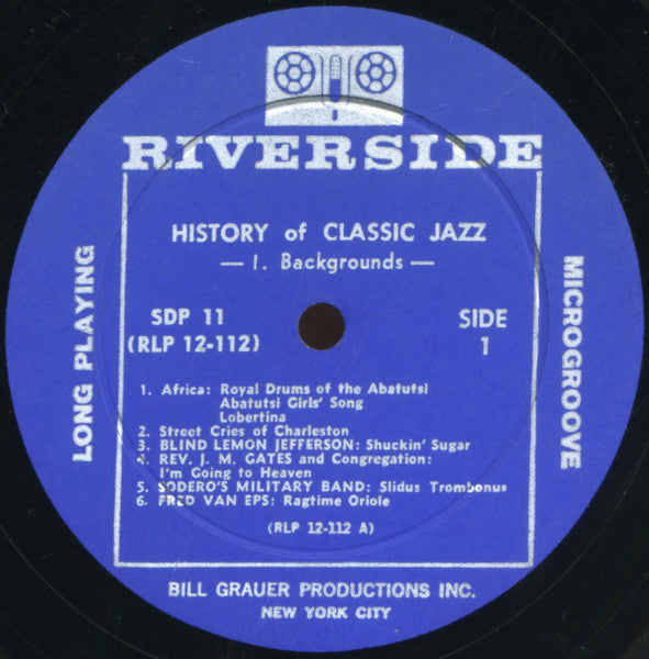 Various : History Of Classic Jazz (5xLP, Comp, RE + Box, Sta)