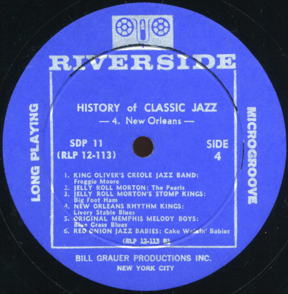 Various : History Of Classic Jazz (5xLP, Comp, RE + Box, Sta)