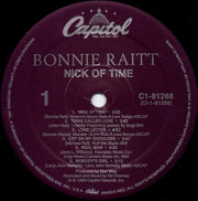 Bonnie Raitt : Nick Of Time (LP, Album, Spe)