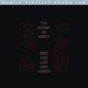 the album cover for The Sisters Of Mercy - First & Last & Always
