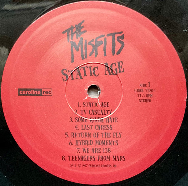 Misfits : Static Age (LP, Album, RP)