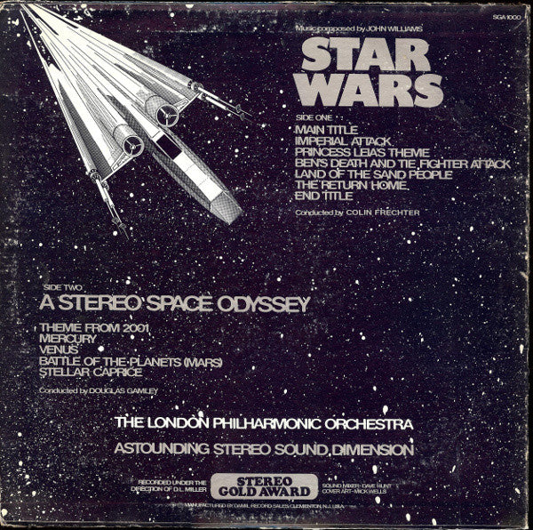 John Williams (4), The London Philharmonic Orchestra* : Star Wars / A Stereo Space Odyssey (LP, Album)