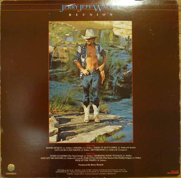 Jerry Jeff Walker : Reunion (LP, Album, Glo)