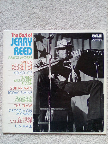 Jerry Reed : The Best Of Jerry Reed (LP, Comp, Hol)