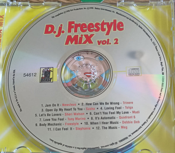 Various : D.J. Freestyle Mix Vol. 2 (CD, Comp, Mixed)