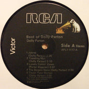 Dolly Parton : Best Of Dolly Parton (LP, Comp, RE, Ind)
