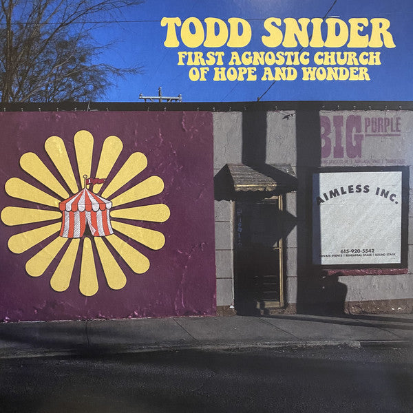 Todd Snider : First Agnostic Church Of Hope And Wonder (LP, Album)