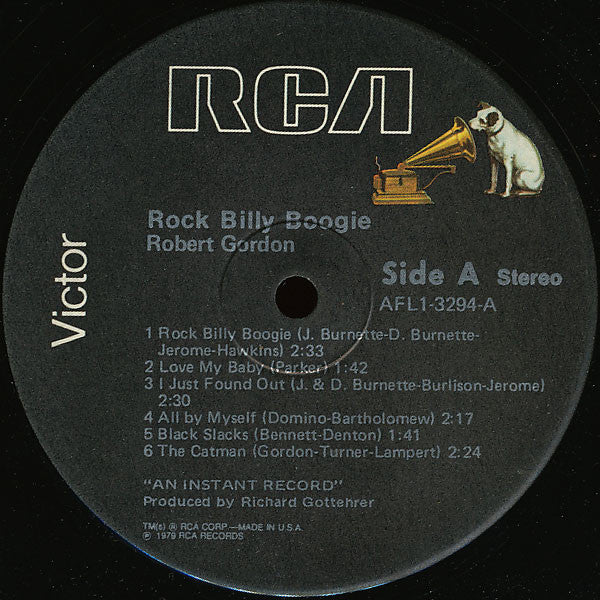 Robert Gordon (2) : Rock Billy Boogie (LP, Album)