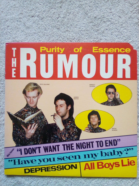 The Rumour : Purity Of Essence (LP, Album, San)