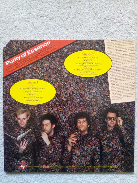 The Rumour : Purity Of Essence (LP, Album, San)