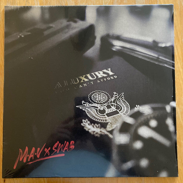 M.A.V.* x Swab* : A Luxury You Can't Afford (12", Album, Ltd, Num, Red)