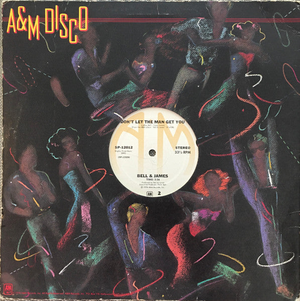 Bell & James : Livin' It Up (Friday Night) (12")