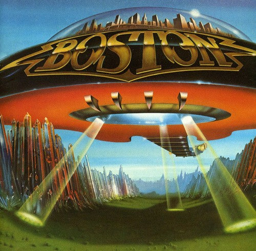 the album cover for Boston - Dont Look Back