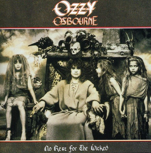 the album cover for Ozzy Osbourne - No Rest for the Wicked