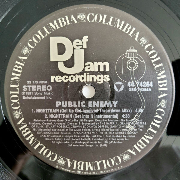 Public Enemy : Nighttrain (12")