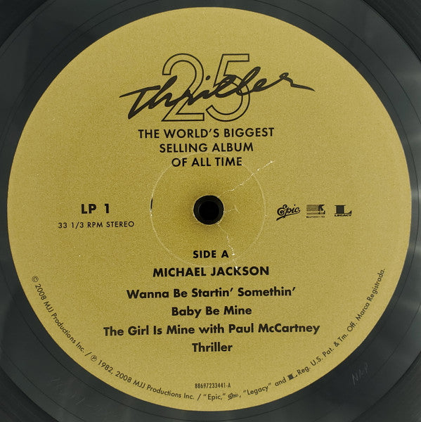 Michael Jackson : Thriller 25 (2xLP, Album, RM, Gat)