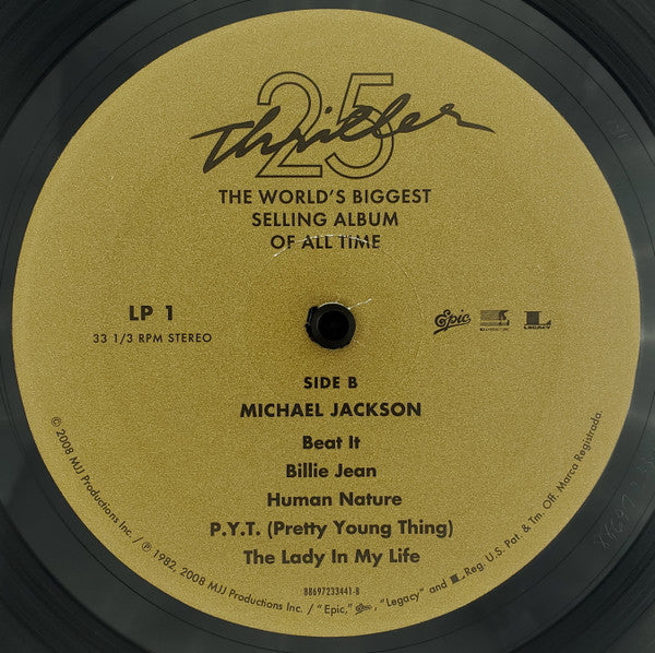 Michael Jackson : Thriller 25 (2xLP, Album, RM, Gat)