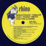 Huey "Piano" Smith : Serious Clownin' - The History Of Huey "Piano" Smith And The Clowns (LP, Comp)