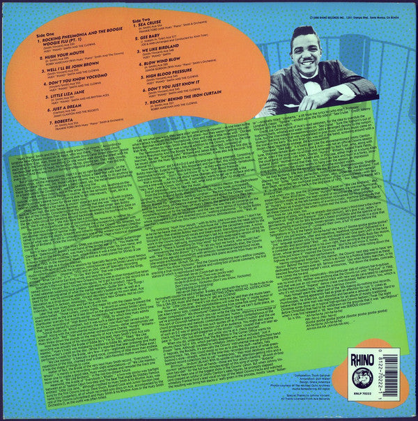Huey "Piano" Smith : Serious Clownin' - The History Of Huey "Piano" Smith And The Clowns (LP, Comp)