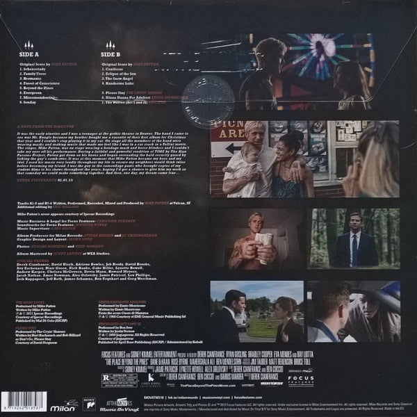 Mike Patton : The Place Beyond The Pines (Music From The Motion Picture) (LP, Album, Ltd, Num, RE, Gre)