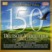the album cover for Prey / Schreier / Kreuzchor / Leipzig - 150 German Folksongs