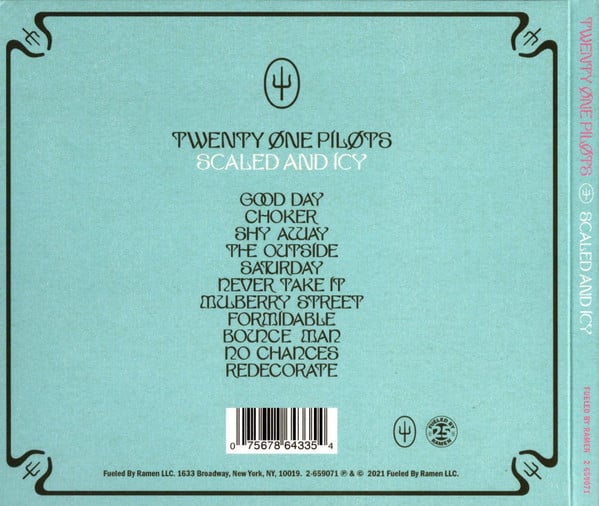 Twenty One Pilots : Scaled And Icy (CD, Album)