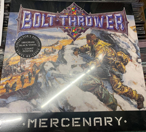Bolt Thrower : Mercenary (LP, Album, RE, Col)