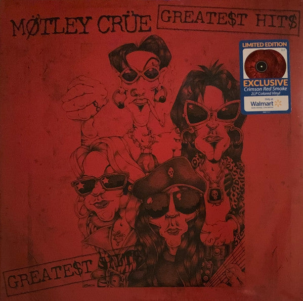 Mötley Crüe : Greatest Hits (2xLP, Comp, Ltd, RE, Cri)