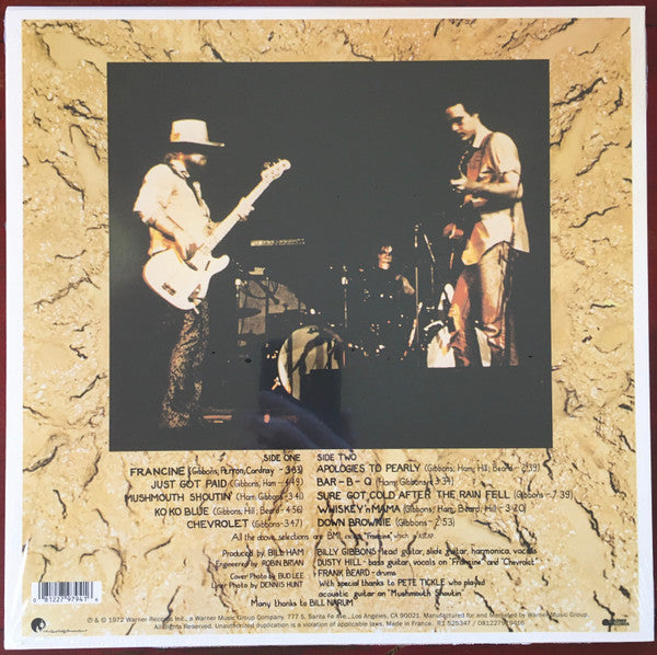 ZZ Top : Rio Grande Mud (LP, Album, RE, 180)