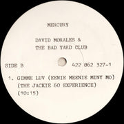 David Morales & The Bad Yard Club Featuring Papa San : Gimme Luv (Eenie Meenie Miny Mo) (12", Promo)