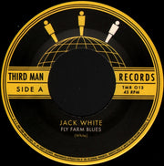 Jack White (2) : Fly Farm Blues (7", S/Sided, Single, Etch)