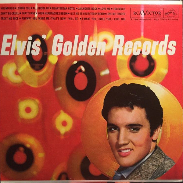 Elvis Presley : Elvis' Golden Records (LP, Comp, Mono, RE, RM, Ind)