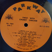 Chubby Checker : Twist With Chubby Checker (LP, Album, RE)