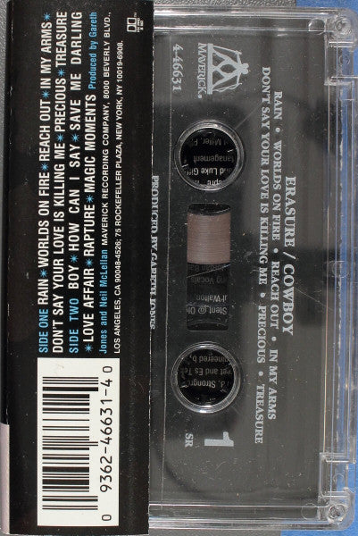 Erasure : Cowboy (Cass, Album)