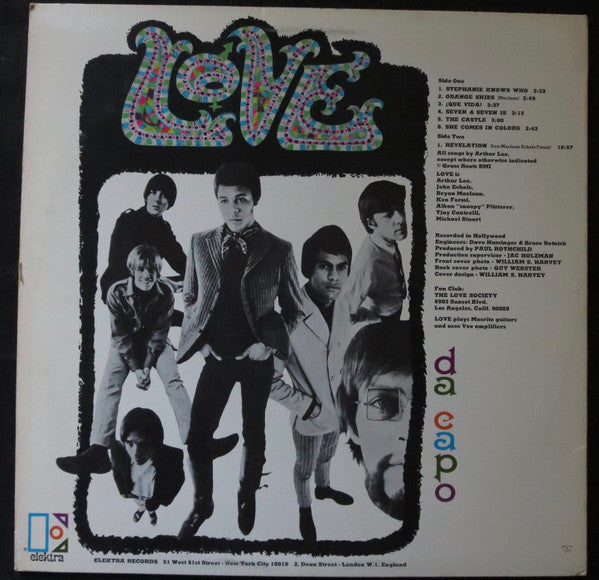 Love : Da Capo (LP, Album, Ter)