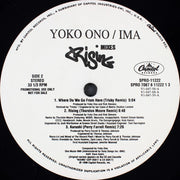 Yoko Ono / Ima (2) : Rising Mixes (LP, Promo)