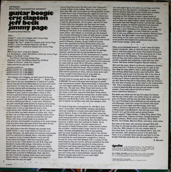Eric Clapton, Jeff Beck, Jimmy Page : Guitar Boogie (LP, Comp, Ind)