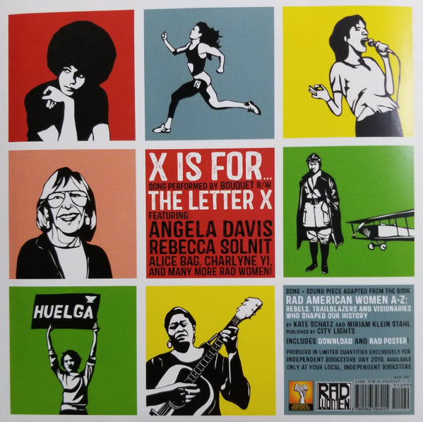 Bouquet (2), Kate Schatz : And X is For / The Letter X (7", Ltd)