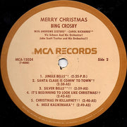 Bing Crosby : Merry Christmas (LP, RE, Tan)