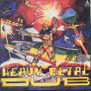 the album cover for Scientist - Heavy Metal Dub