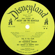 Various : Walt Disney's Mickey And The Beanstalk (LP)