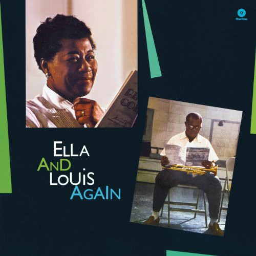 the album cover for Ella Fitzgerald & Louis Armstrong - Ella & Louis Again [Import]