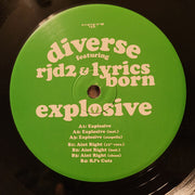 Diverse Featuring RJD2 & Lyrics Born : Explosive (12")