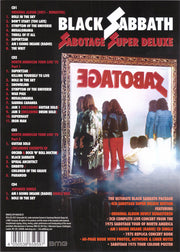 Black Sabbath : Sabotage Super Deluxe (CD, Album, RE, RM + 2xCD, Album + CD, Single + Box)