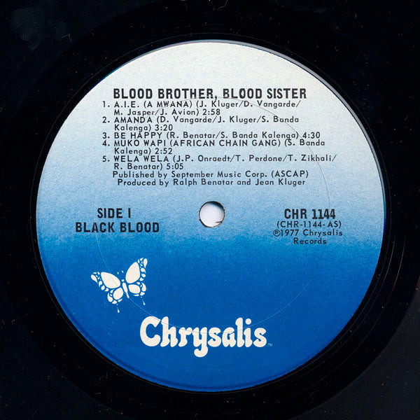 Black Blood (2) : Blood Brother, Blood Sister (LP, Comp)