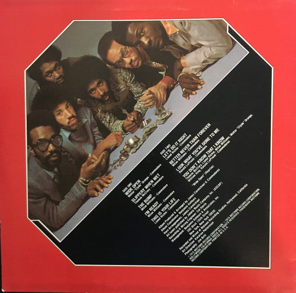 Commodores : Caught In The Act (LP, Album)