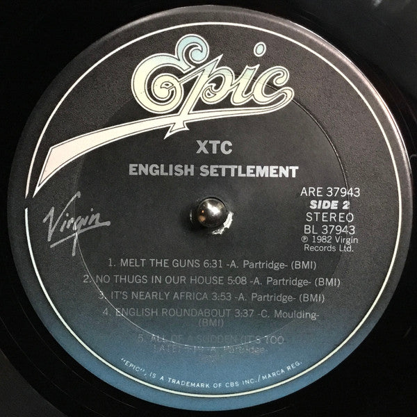 XTC : English Settlement (LP, Album, Pit)