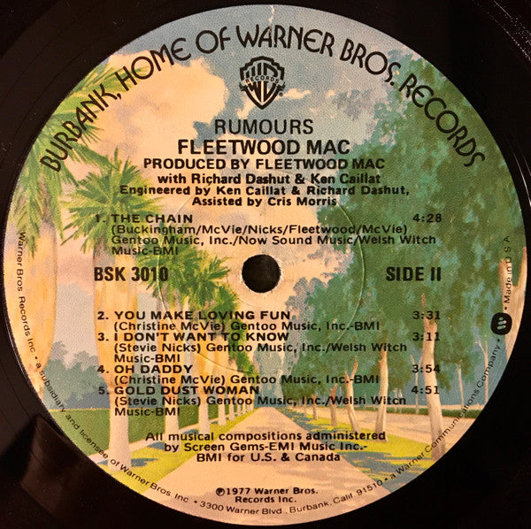 Fleetwood Mac : Rumours (LP, Album, Los)