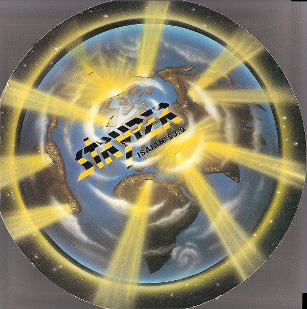 Stryper : The Yellow And Black Attack (LP, Album, Ltd, RE, Blu)