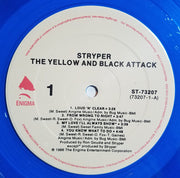 Stryper : The Yellow And Black Attack (LP, Album, Ltd, RE, Blu)